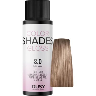 Dusy professional Color Shades Gloss 8.0 Hellblond - Hair Gloss Dusy professional Color Shades Gloss 8.0 Hellblond - Hair Gloss