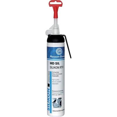 Marston-Domsel - MD-SIL - Schwarz - 200 ml - Silikon-Dichtstoff Marston-Domsel - MD-SIL - Schwarz - 200 ml - Silikon-Dichtstoff