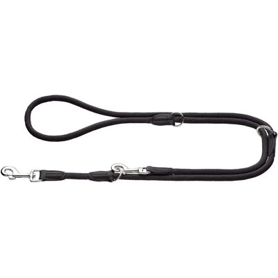 Laisse pour chien Hunter Tau Freestyle - 2m, Noir, Réglable 3 Fois - Laisse pour chien Laisse pour chien Hunter Tau Freestyle - 2m, Noir, Réglable 3 Fois - Laisse pour chien