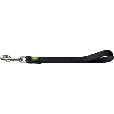 Hunter Nylon Hand Loop - 25/35 cm - Svart - Hundkoppel Hunter Nylon Hand Loop - 25/35 cm - Svart - Hundkoppel