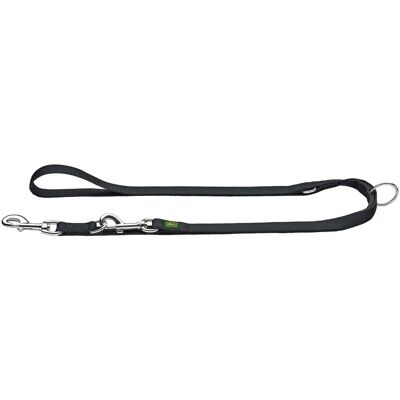 Hunter Nylon Dog Leash - 2m, Black, Adjustable, Durable - Dog Leash Hunter Nylon Dog Leash - 2m, Black, Adjustable, Durable - Dog Leash