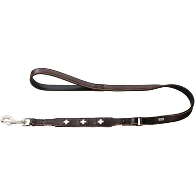 Hunter Swiss Hundkoppel - 100cm, Brun/Svart Hunter Swiss Hundkoppel - 100cm, Brun/Svart