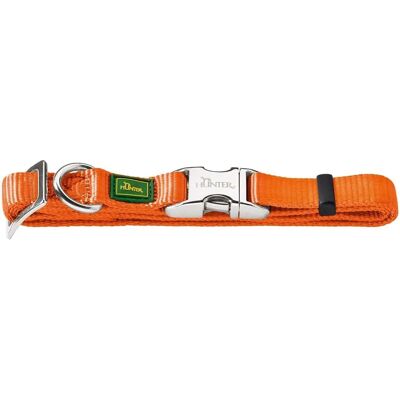 Hunter Alu-Strong Hundhalsband - Orange, Storlek L Hunter Alu-Strong Hundhalsband - Orange, Storlek L