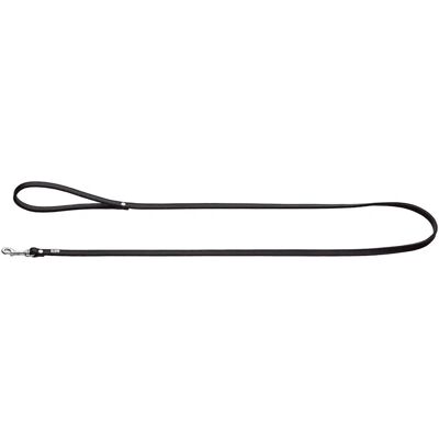 Hunter Petit läderhundkoppel - Liten, 1,40m, 8mm, svart Hunter Petit läderhundkoppel - Liten, 1,40m, 8mm, svart