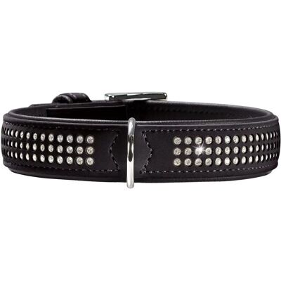 Hunter Softie Triluxe Hondenshalsband - M-L, 46-52 cm, Zwart Hunter Softie Triluxe Hondenshalsband - M-L, 46-52 cm, Zwart