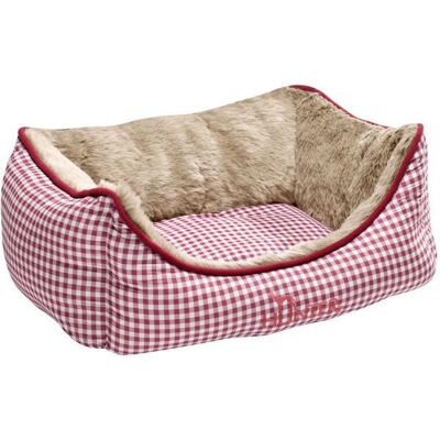 Hunter Hundesofa Astana - Rechteckig, Rot, S Hunter Hundesofa Astana - Rechteckig, Rot, S