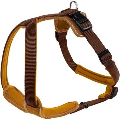 Imbracatura per Cani Hunter in Neoprene - Regolabile, Marrone - Imbracatura Imbracatura per Cani Hunter in Neoprene - Regolabile, Marrone - Imbracatura