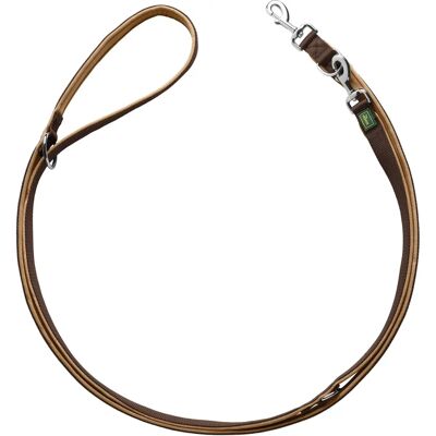 Hunter Braune Neopren Führleine 200cm - Hundeleine Hunter Braune Neopren Führleine 200cm - Hundeleine