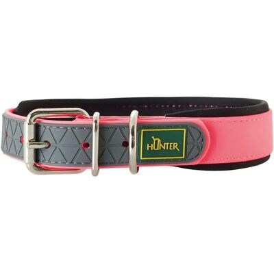 Hunter Hundehalsband Neon Pink - Komfort, 27-35 cm - Hundehalsband Hunter Hundehalsband Neon Pink - Komfort, 27-35 cm - Hundehalsband