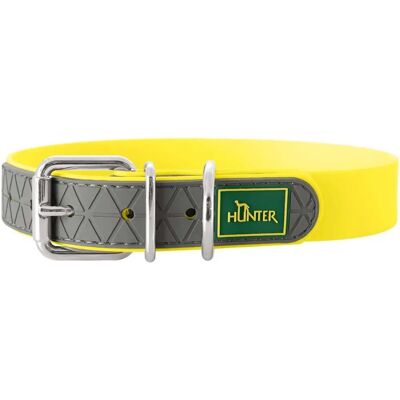 Hunter Dog Collar Yellow - Adjustable, Waterproof, 23-31cm Hunter Dog Collar Yellow - Adjustable, Waterproof, 23-31cm