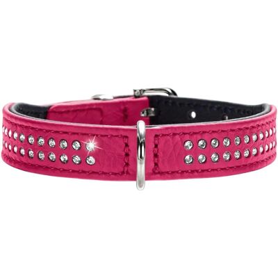 HUNTER Collar Diamond Petit pink/black - Small, 30-34cm HUNTER Collar Diamond Petit pink/black - Small, 30-34cm