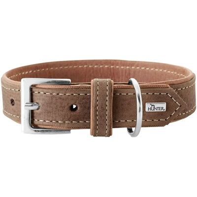 Hunter Model 63749 Olive Leather Dog Collar - Dog Collar Hunter Model 63749 Olive Leather Dog Collar - Dog Collar