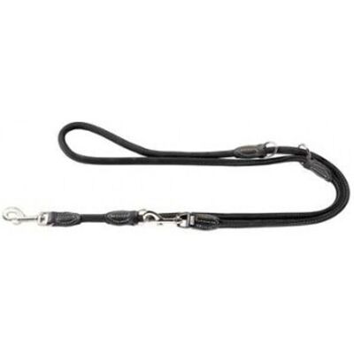 Hunter Model 63903 Adjustable Nubuk Leather Dog Leash - Dog Leash Hunter Model 63903 Adjustable Nubuk Leather Dog Leash - Dog Leash