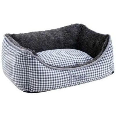 Hunter Hundesofa Astana - S, Grau, Karo-Design - Hundesofa Hunter Hundesofa Astana - S, Grau, Karo-Design - Hundesofa