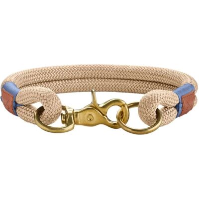 Hunter Model 65643 - Nautical Double Rope Dog Collar Hunter Model 65643 - Nautical Double Rope Dog Collar