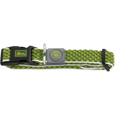 Hunter Vario Basic Collar - Dog Collar, Lime, 30-43cm Hunter Vario Basic Collar - Dog Collar, Lime, 30-43cm
