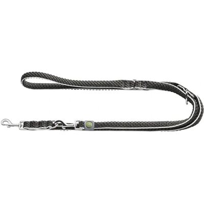 Hunter Adjustable Dog Lead - 25mm / 200cm - Anthracite - Dog Leash Hunter Adjustable Dog Lead - 25mm / 200cm - Anthracite - Dog Leash