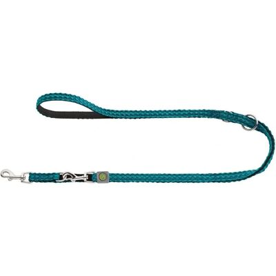Hunter Adjustable Dog Lead - 15mm, 200cm, Turquoise - Dog Leash Hunter Adjustable Dog Lead - 15mm, 200cm, Turquoise - Dog Leash