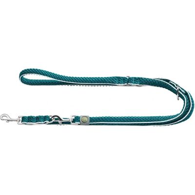 Hunter Hilo Turquoise Dog Lead - Adjustable 200cm Hunter Hilo Turquoise Dog Lead - Adjustable 200cm