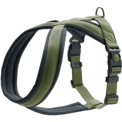 Hunter Oliv Green Adjustable Dog Harness - Dog Harness Hunter Oliv Green Adjustable Dog Harness - Dog Harness