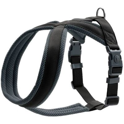 Hunter London Comfort L Black Polyester Dog Harness Hunter London Comfort L Black Polyester Dog Harness