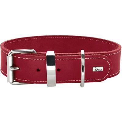 Hunter Aalborg Special Leather Dog Collar - Red (XXS-XS) Hunter Aalborg Special Leather Dog Collar - Red (XXS-XS)