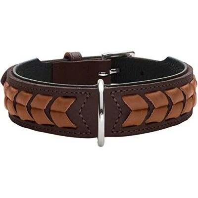 Hunter 68561 EL Paso Hondenhalsband - Zacht Leer, 153g Hunter 68561 EL Paso Hondenhalsband - Zacht Leer, 153g