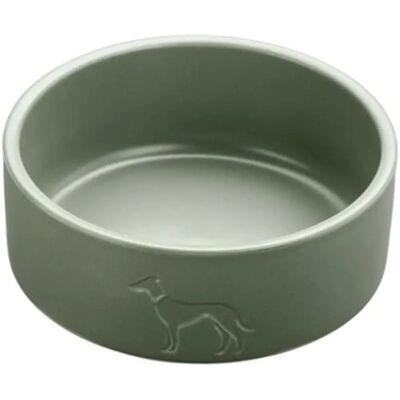 Hunter Osby Keramisk hundskål - Khaki, 1100ml Hunter Osby Keramisk hundskål - Khaki, 1100ml