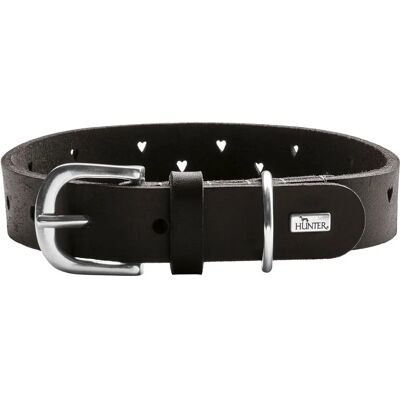 Hunter Black Leather Dog Collar - Classic and Durable - Dog Collar Hunter Black Leather Dog Collar - Classic and Durable - Dog Collar