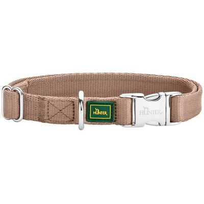 Hunter Inari Beige Polyester L - Hundehalsband Hunter Inari Beige Polyester L - Hundehalsband