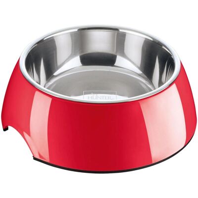 Hunter Hundespeiser Edelstahl Melamin Rot - Hundenäpfe Hunter Hundespeiser Edelstahl Melamin Rot - Hundenäpfe