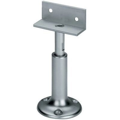 Deni Trennwandstütze 60mm x 100-120mm - Aluminium, höhenverstellbar Deni Trennwandstütze 60mm x 100-120mm - Aluminium, höhenverstellbar