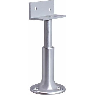 Deni Trennwandstütze 60mm x 100-120mm - Aluminium, höhenverstellbar Deni Trennwandstütze 60mm x 100-120mm - Aluminium, höhenverstellbar
