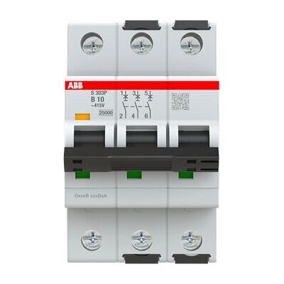 ABB - S303P-B10 - 3A - Sicherungsautomat ABB - S303P-B10 - 3A - Sicherungsautomat