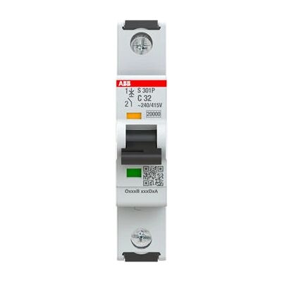 ABB - S301P-C32 - C32 - Miniatur - Leitungsschutzschalter ABB - S301P-C32 - C32 - Miniatur - Leitungsschutzschalter