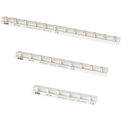 Barre de distribution monophasée ABB PS1/6 - Busbar - Publicité Barre de distribution monophasée ABB PS1/6 - Busbar - Publicité