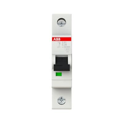 ABB S201-C20 Circuit Breaker - Type C 20A DIN Rail ABB S201-C20 Circuit Breaker - Type C 20A DIN Rail