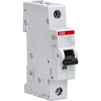ABB Disjuntor 32A, Curva B - Montagem em trilho DIN ABB Disjuntor 32A, Curva B - Montagem em trilho DIN
