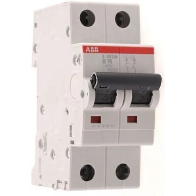 ABB 2P 25A Wyłącznik nadprądowy - Montaż na szynie DIN ABB 2P 25A Wyłącznik nadprądowy - Montaż na szynie DIN