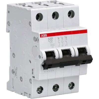 ABB S203-C13 - Leitungsschutzschalter - 13A, C-Kurve, 6kA - DIN-Schiene ABB S203-C13 - Leitungsschutzschalter - 13A, C-Kurve, 6kA - DIN-Schiene