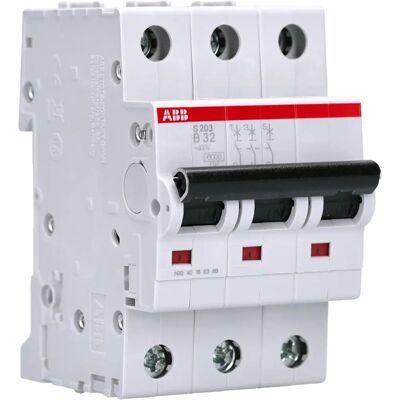 ABB System Pro M Compact 3P 32A Circuit Breaker - B Type ABB System Pro M Compact 3P 32A Circuit Breaker - B Type