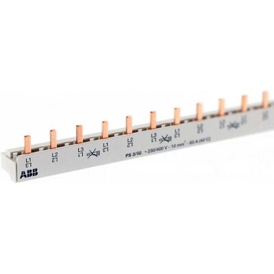 ABB Bus Bar PS3/60 - 3-Phase Gray - 1056mm ABB Bus Bar PS3/60 - 3-Phase Gray - 1056mm