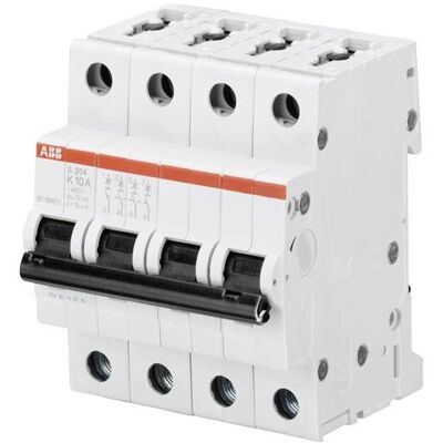 ABB 32A 4-poliger Schutzschalter S204-K32 - Kabelschutz ABB 32A 4-poliger Schutzschalter S204-K32 - Kabelschutz