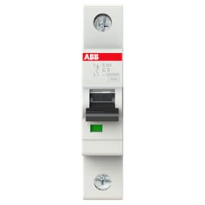 ABB S201-D6 Leitungsschutzschalter - IP20, DIN-Schiene, 6A, 6kA ABB S201-D6 Leitungsschutzschalter - IP20, DIN-Schiene, 6A, 6kA