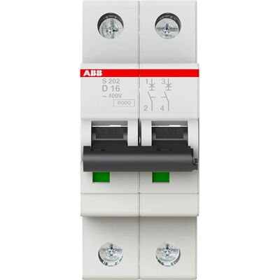 ABB System Pro M Compact 2P 16A Interrupteur - Rail DIN ABB System Pro M Compact 2P 16A Interrupteur - Rail DIN