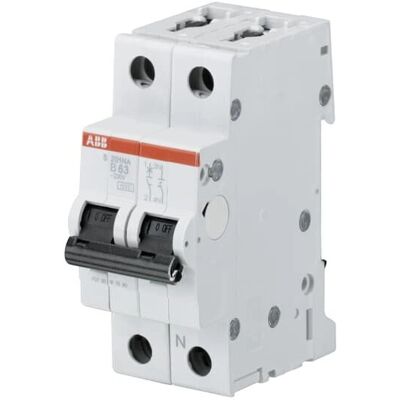 ABB S201-B20NA Schutzschalter - 20A, 1+N, B-Kurve ABB S201-B20NA Schutzschalter - 20A, 1+N, B-Kurve