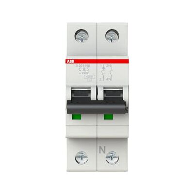 ABB S201-C0,5NA Schutzschalter - Überlast & Kurzschlussschutz ABB S201-C0,5NA Schutzschalter - Überlast & Kurzschlussschutz