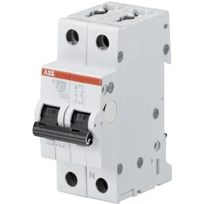 ABB S201-Z4NA Disjoncteur 4A - Courbe Z - Rail DIN - Publicité ABB S201-Z4NA Disjoncteur 4A - Courbe Z - Rail DIN - Publicité