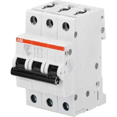 ABB S203M-C8 - Interruptor automático 8A, 3 polos ABB S203M-C8 - Interruptor automático 8A, 3 polos