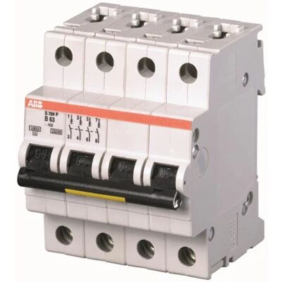 ABB S204P Interrupteur miniature 4 pôles 32A - Interrupteur - Publicité ABB S204P Interrupteur miniature 4 pôles 32A - Interrupteur - Publicité